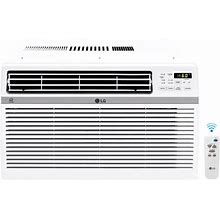 LG LW1821ERSM 18000 BTU 208/230 Volt Window Mount Air Conditioner With Auto Cool And LG Thinq White Cooling Cooling Only Room Air Conditioners Window