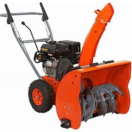 24 in. 212Cc Two-Stage Self-Propelled Gas Snow Blower With Push-Button Electric Start