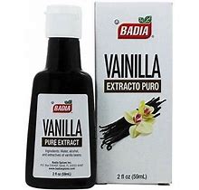 Badia Vanilla Extract Pure 2 Fl Oz (Vainilla Pura)