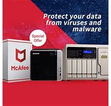 QNAP NAS Mcafee Antivirus 5-Year Subscription LS-MCAFEE-5Y