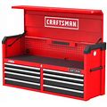 Craftsman S2000 52 in. 8 Drawer Steel Tool Chest 28 in. H X 19 in. D