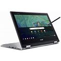 Silver Acer 2021 Chromebook Spin 11.6 Inch Touchscreen 2-In-1 Laptop Intel Celeron N3350 Up To 2.4 Ghz 4Gb Lpddr4 Ram 32Gb Emmc Wifi Chrome Os + Nexig