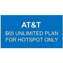 $65 AT&T Unlimited Plus Hotspot Device Data Plan For RV Or Remote Area