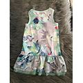 Adidas Dresses | New Adidas Watercolor Floral Tulle Tank Dress Size 3T | Color: Green | Size: 3Tg
