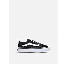 VANS Old Skool Suede-Canvas Lace-Up Trainers 4-8 Years Black