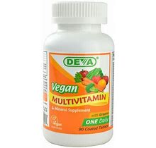 Deva Vegan Multivitamin & Mineral Supplement 90 Coated Tablets