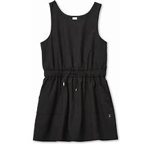Xersion Woven Little & Big Girls Sleeveless Skater Dress | Black | Regular X-Large (16) | Dresses Skater Dresses | Back To School
