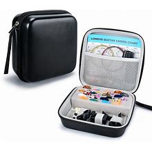LOMEVE 85PCS Guitar Accessories Kit Holder Case Include Acoustic Strings, Tuner, Capo, 3-In-1 Restring Tool, Picks, Pick Holder, Bridge Pins, Nuts &