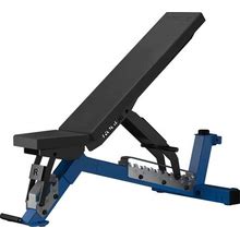 Rogue Adjustable Bench 3.0 - Bright Blue / Stainless - Premium Foam Pad