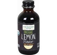 Simply Organic Frontier Co-Op Lemon Flavor, Non-Alcoholic, 2 Fl Oz