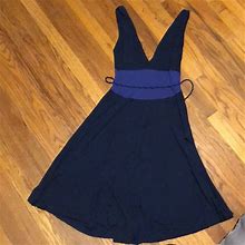 Forever 21 Dresses | Forever 21 Blue Braided Belt Dress | Color: Blue | Size: M
