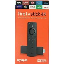 Amazon Fire Tv Stick 4K Streaming Device With Alexa Voice Remote -