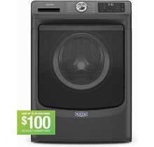 Maytag 4.8 Cu. Ft. Front Load Washer In Volcano Black