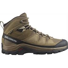 Salomon Men's Quest Rove GORE-TEX Hiking Boots Kangaroo/Kelp 8.5