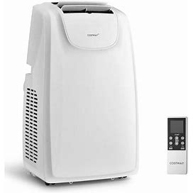 8,000 BTU Portable Air Conditioner Cools 400 Sq. Ft. With Remote Control In White