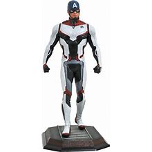 DIAMOND SELECT TOYS Marvel Gallery: Avengers Endgame: Team Suit Captain America PVC Figure, Multicolor, 9 Inches