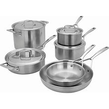 DEMEYERE Essential 5-Ply Stainless Steel Cookware Set - 10-Pc