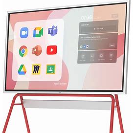 Vibe S1 55" Smart Board, 55 Inch Interactive Display, 4K UHD Touch Screen All-In-One Computer For Office And Classroom With Chrome OS & Open App