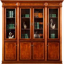 Infinity 86.6" 4-Door Bookcase, Bookcases & Standing Shelves, By Infinity Furniture Import Inc.