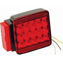 Wesbar LED Left/ Roadside Submersible Taillight - Over 80" - Stop/ Turn