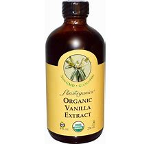 Flavorganics Organic Extract, Pure Vanilla, 8-Ounce Bottle