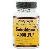 Healthy Origins Nattokinase 2, 000 FU's Multi Vitamins, 100 Mg, 60 Count