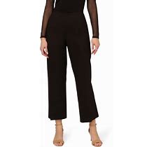 Adrianna Papell Women's Ponte Knit Pull On Pant With Kick Flare Hem