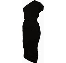 Vivienne Westwood - Andalouse Draped Dress - Women - Viscose - 42 - Black