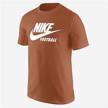 Nike Football Men's T-Shirt In Orange, Size: 2XL | M11332NKFBFUT-DOR