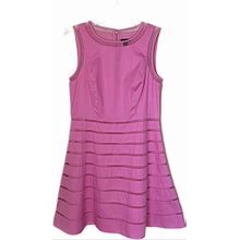 Ann Taylor Petites Dresses | Ann Taylor Petites Pink Sleeveless Dress Size 6P | Color: Pink | Size: 6P