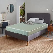 Treaton, Pressure Relieving & Cooling Tight Top Pocket Coil Hybrid Queen Mattress - 8-Inch Water Proof Vinyl Medium Firm Mattres, Great For Hospital