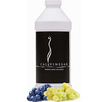 Calivirgin Balsamic Vinegar Refill - Original, Traditional Balsamic Vinegar - Thick, Velvety, Authentic Italian Balsamic Vinegar - Gourmet Vinegar -