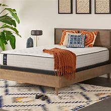 Posturepedic Netherton 12 in. Medium Innersping Tight Top Full Mattress Set With 9 in. Foundation