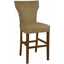 Hekman Julianne 30.5" Bar Stool Wood/Upholstered In Brown | 44.25 H X 23 W X 25.5 D In | Wayfair 002D49a423bae96066f345029fcac4c2