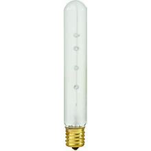 20 Watt - T6.5 Incandescent Light Bulb - Frosted - Intermediate Brass Base - 130 Volt - Satco S3281 | 1000 Bulbs