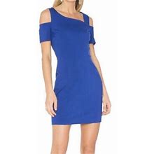 1. State Dresses | Ssle1.State Cold Shoulder Bodycon Dress | Color: Blue | Size: 8