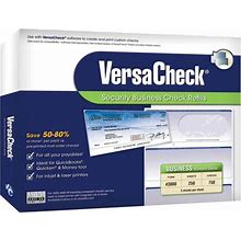 Versacheck Security Form 3000 Business Standard Check Refills, Blue Prestige, Pack Of 250 Sheets