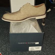 Tommy Hilfiger Shoes | Mens Tommy Hilfiger Gentry, Light Natural, Size 11 1/2, New | Color: Cream | Size: 11.5