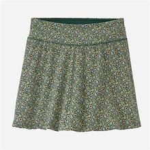 Patagonia Women's Maipo Active Skort In Conifer Green, Small - Short Length - Nylon/Spandex