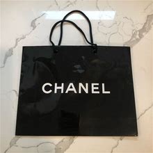 Chanel Accessories | Authentic Chanel Bag | Color: Black | Size: Os