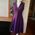 Calvin Klein Dresses | Calvin Klein Purple Womens Dress Size 4 | Color: Purple | Size: 4