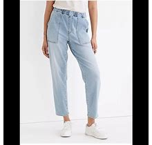 Madewell Jeans | Madewell Pull-On Relaxed Jeans | Color: Blue | Size: S/M (Runs Big)