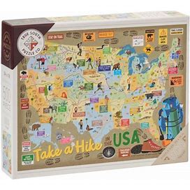 L.L.Bean | Take A Hike Puzzle, 500 Pieces Multi