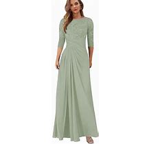 Lace Mother Of The Bride Dresses For Wedding Ruched Chiffon Mother Of The Bride Dresses With Sleeves