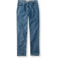 L.L.Bean | Men's Double L® Jeans, Classic Fit, Straight Leg Faded Denim 40X34, Cotton