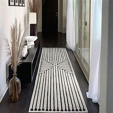 RUGGABLE X Jonathan Adler Washable Runner Rug - Perfect Runners For Hallways, Bedrooms, Entryways & Kitchens - Stain & Water Resistant - Soft &