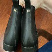 Sam Edelman Shoes | Black Rain Boots | Color: Black | Size: 9