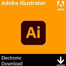 Adobe Illustrator Vector Graphic Design App For Windows And Mac, 1 User, 1-Year Subscription, Digital Download