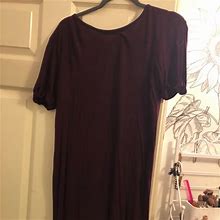 Boohoo Dresses | Boohoo T-Shirt Dress | Color: Purple | Size: M