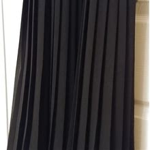 Loft Dresses | Ann Taylor Loft Pleated Faux Wrap Dress With Lace | Color: Black | Size: 16